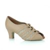 Freed of London - Sienna - Beige Lace up