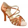 Galex - Emma-H - Flesh Satin - Heel - Flare 5cm