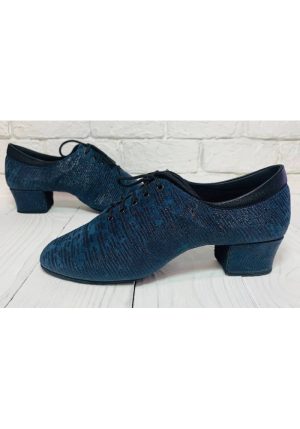 Galex-Flexi-Latin-Training-Dance-Shoes-Heel-4cm-shiny-blue