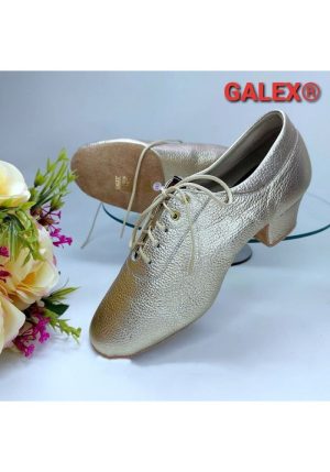 Galex - Flexi - Latin - Training Dance Shoes - Heel 4cm silver