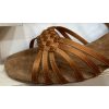 Galex - Lilia - Tan-Satin - Heel - Flare 5 and 6 cm
