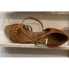 Galex - Lilia - Tan-Satin - Heel - Flare 5 and 6 cm